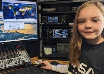 8 year old girl talks to iss space station via radio professional 122457