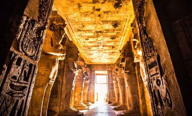 The Great Temple at Abu Simbel took about 20 years to build.
