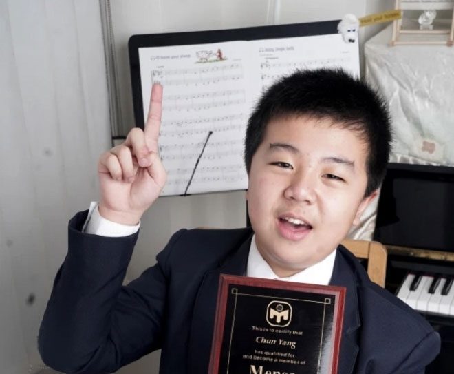 Boy Daniel Yang.