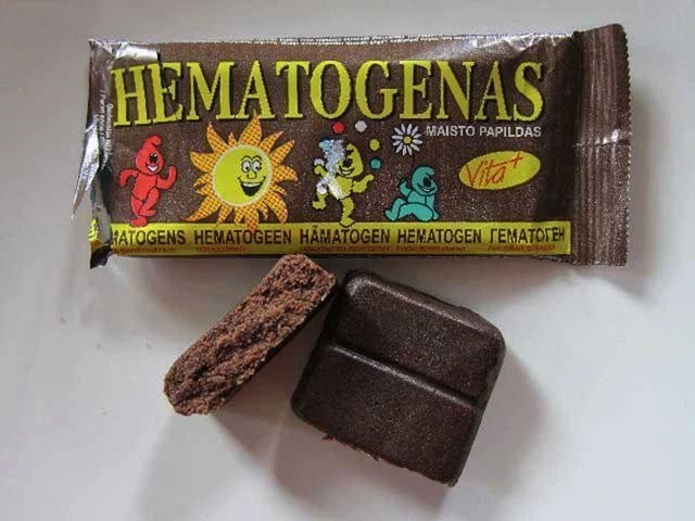 A Hematogen bar.