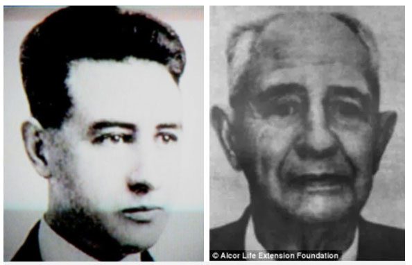 James Hiram Bedford - the first person to voluntarily freeze himself in hopes of resurrection