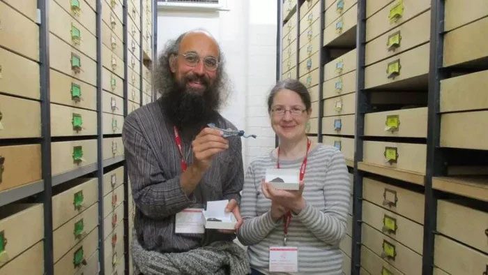 Dr. Joseph Botting and Dr. Lucy Muir