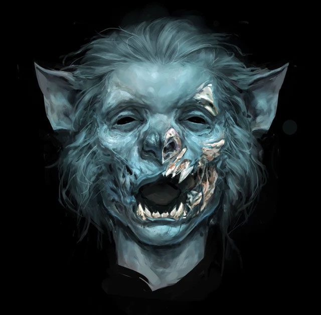 Lycanthropy is derived from ancient Greek, with lykos meaning wolf and anthropos meaning man.