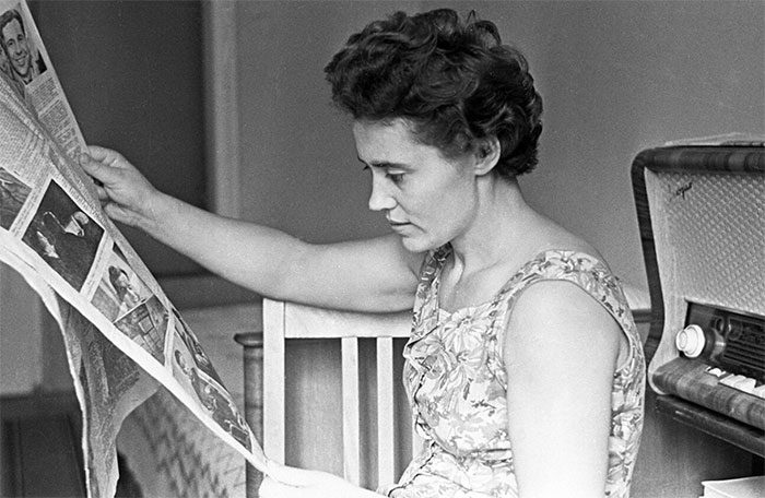 Young Marina Lavrentievna Popovich.