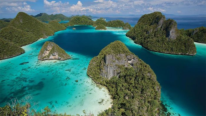 The Raja Ampat Marine Protected Area spans over 4 million hectares