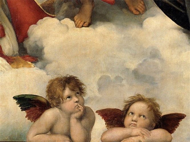 Renaissance artist Raphael with unfinished last words: "Happiness...".
