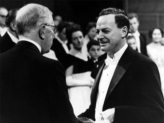 Theoretical physicist Richard Feynman