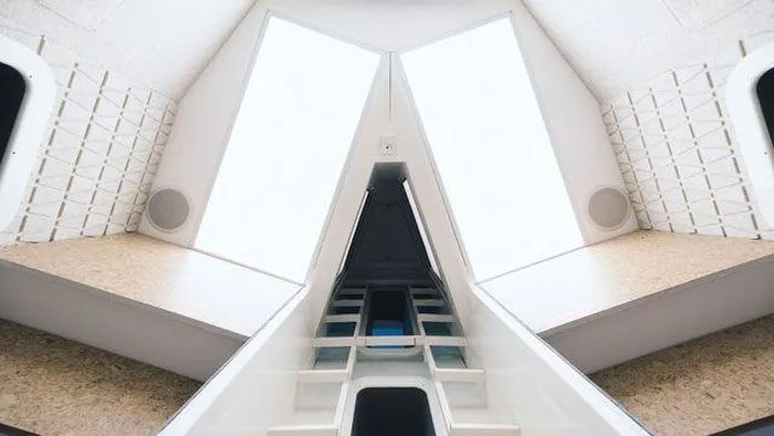 The Rosenberg Space Habitat took two years to complete.