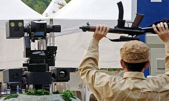 Self-operating sentry robot SGR-A1.