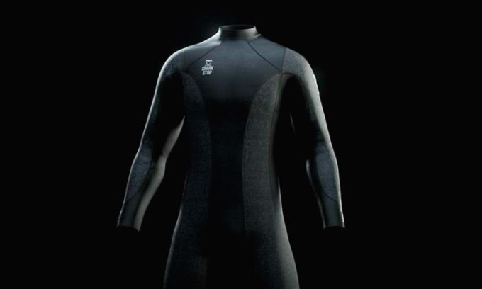 The Shark Stop thermal swimsuit can withstand shark bites.