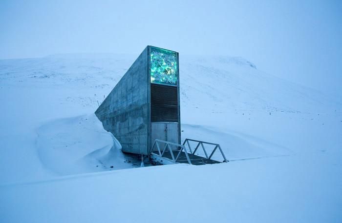 Svalbard Global Seed Vault is the world's seed bank.