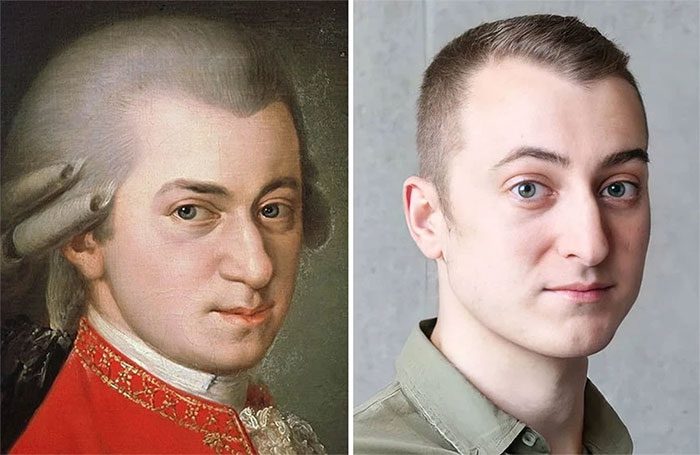 Composer Wolfgang Amadeus Mozart