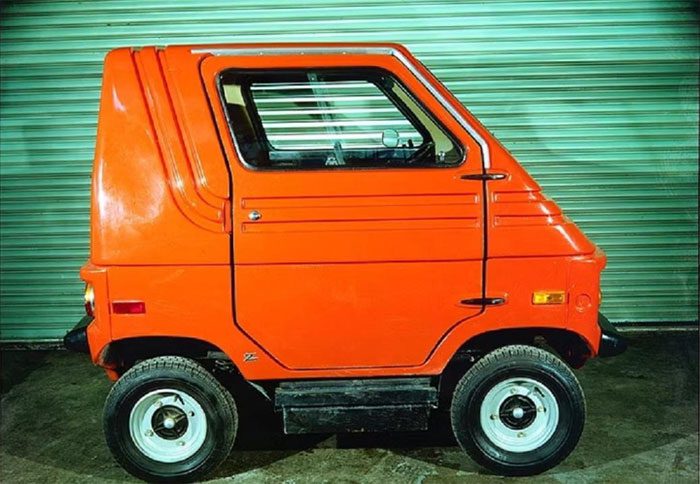 The Zele electric vehicle is very affordable.