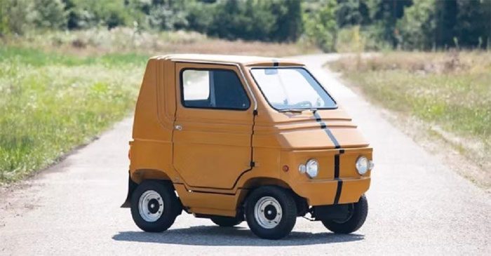 In North America, this model is known as the Elcar.