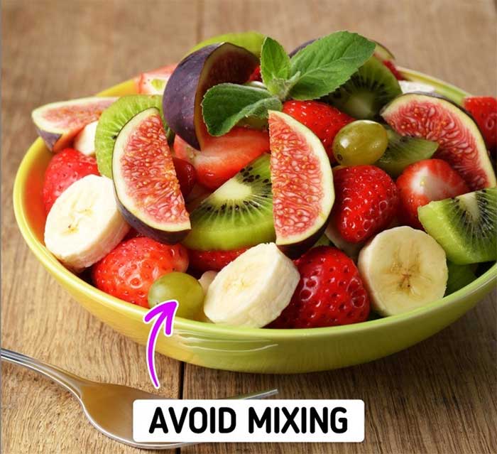 Eating Many Different Fruits at Once
