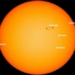 appearance of large black spot on sun occurs 3 times earth 121317