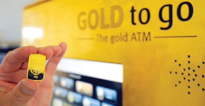 Gold is so popular here that you can buy it from ATMs.