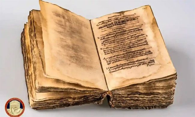 The lost manuscript "The Prophecies."