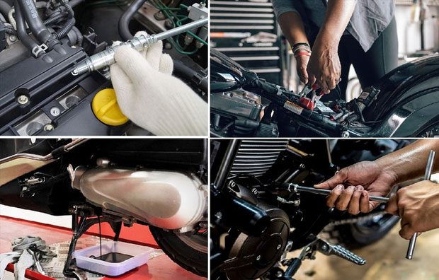 Regular maintenance of motorcycles every 6 months to ensure all parts operate well.