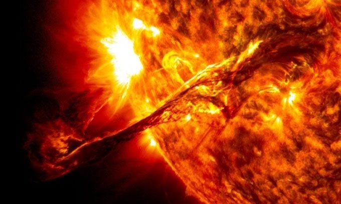 Increased solar activity will cause more atmospheric drag on satellites.