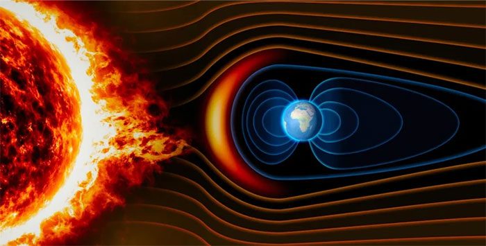 A portion of water is generated by solar wind.