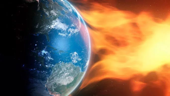 A super solar storm could severely damage electrical and telecommunications systems