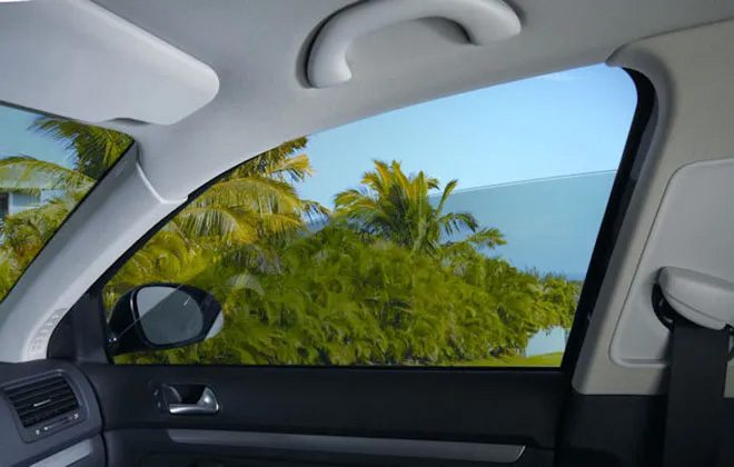 Turning on the air conditioning and opening the windows does not cool the car more as many people think.