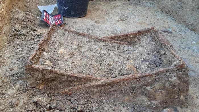  Close-up of the "timeless treasure" unearthed by German archaeologists 