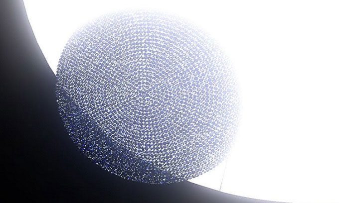 When combined, the bubble raft will span the area of Brazil.