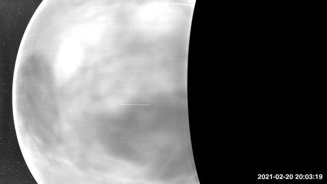 The surfaces of Venus captured by NASA's Parker Probe.