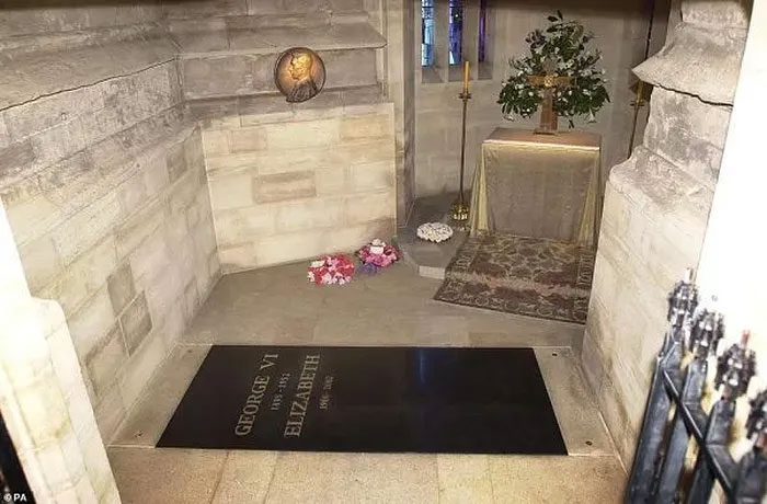 The Royal Vault is not open to visitors.