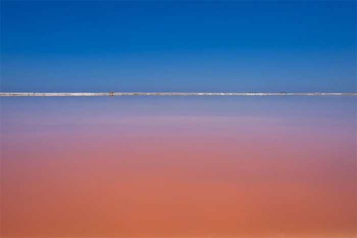 Salt mining area in Walvis Bay