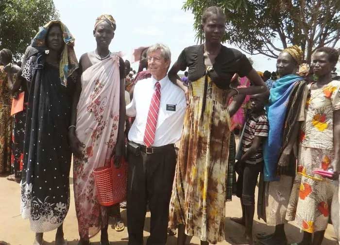 They have about 4.5 million people, according to the 2008 Sudan census