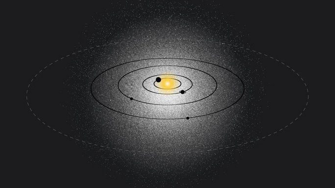 "Light ghost" enveloping the Solar System may be a thick dust shell