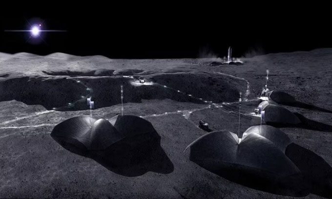 3D-printed bunker named LINA.