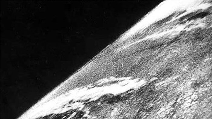 An image of Earth from 65 miles in space