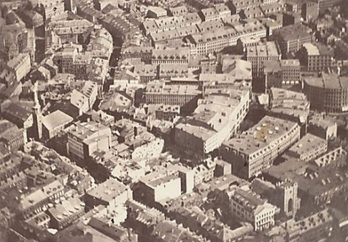 The first aerial photograph