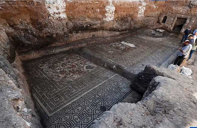 The mosaic is one of the most significant archaeological discoveries in Syria.