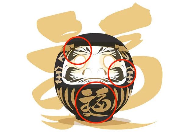 The doll is designed like a roly-poly toy and cannot fall over.