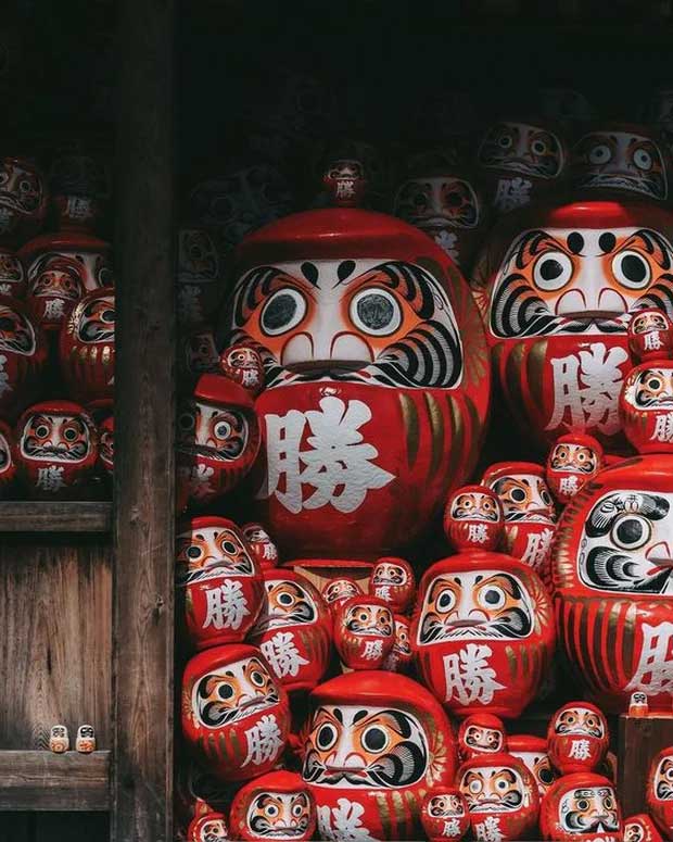 Daruma is a traditional Japanese doll.