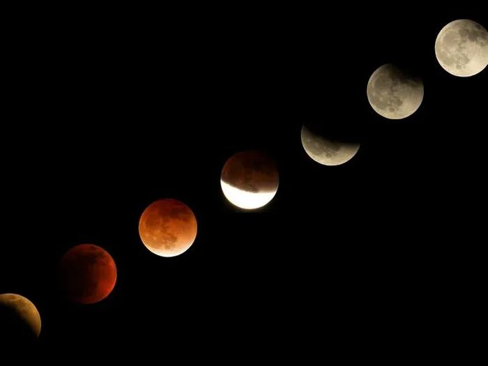 Phases of the lunar eclipse