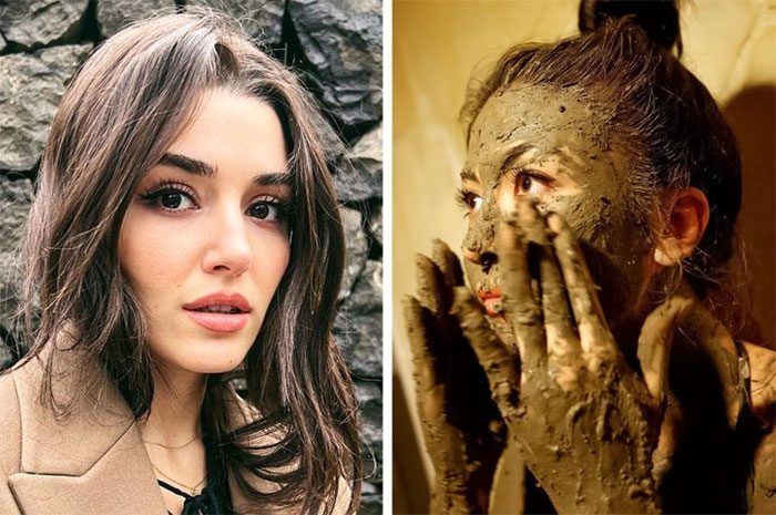 Turkish women love mud baths.