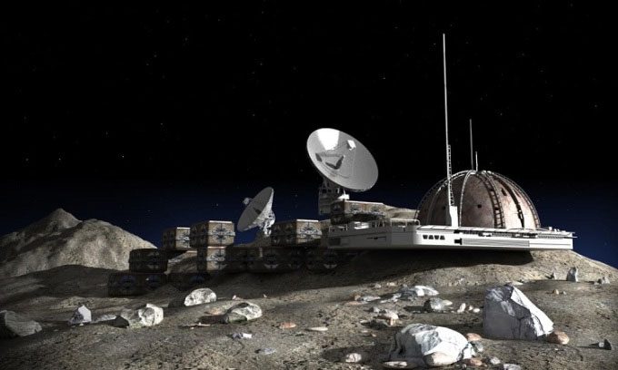 Chinese researchers are designing a long-term lunar base.