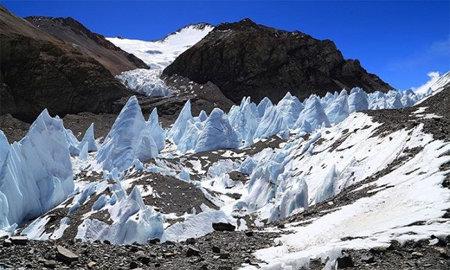 Qinghai-Tibet Plateau in the Himalayas.