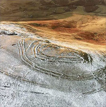 Remains of a "ghost village"