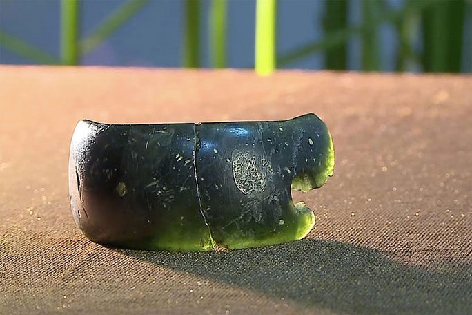 The ring recycled into a pendant