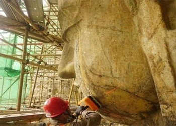 china finds golden buddha statue thousands of years old in cave 121016