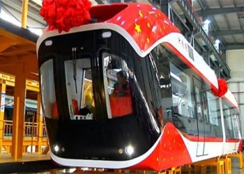china is about to test a train that runs on a large reverse track 120928
