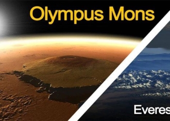 compared to the mountains on mars the highest mountain on earth is just a hill why is that 119043