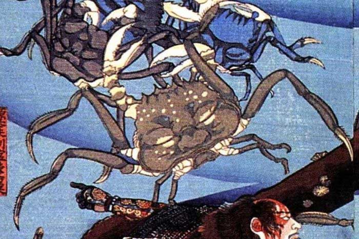 When fishermen catch Heikegani crabs, they release them back into the sea